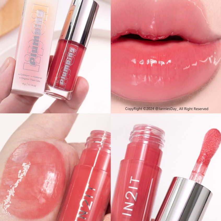 ภาพเพิ่มเติมของ IN2IT Plumping Lip Oil - ลิปออย ปากฉ่ำวาว [LO]