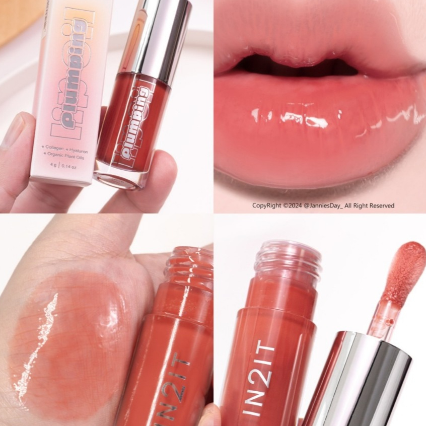 ภาพเพิ่มเติมของ IN2IT Plumping Lip Oil - ลิปออย ปากฉ่ำวาว [LO]