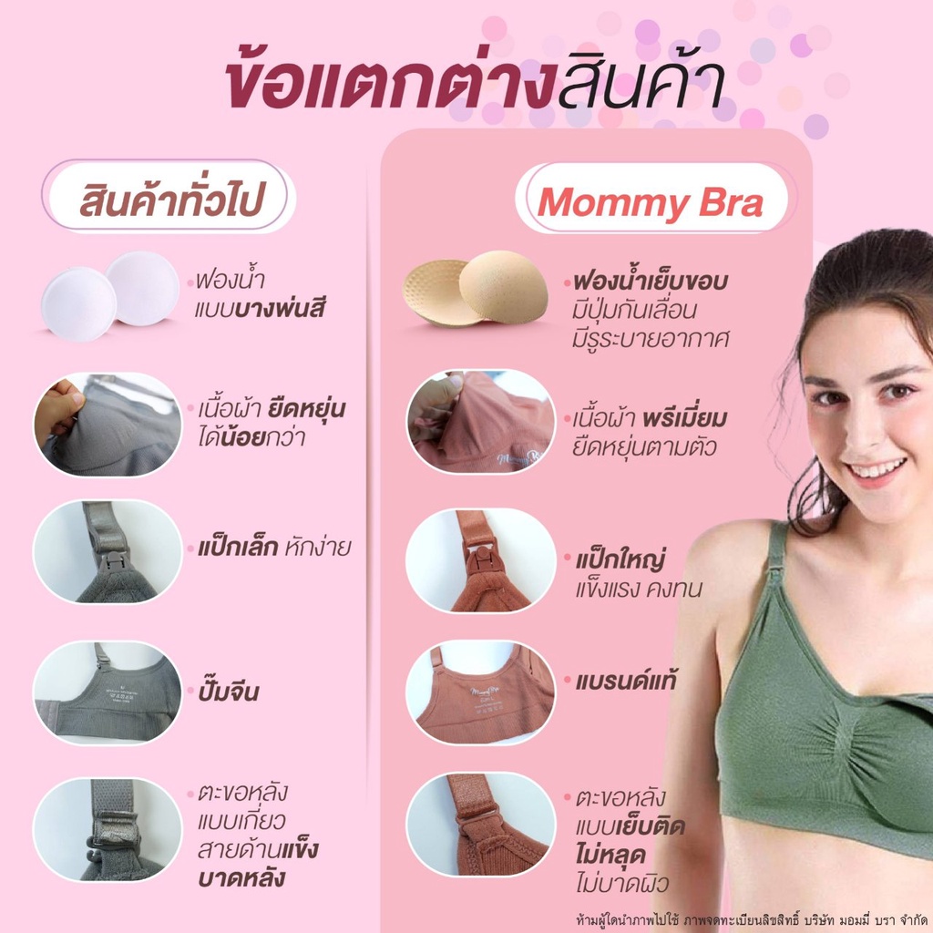 ภาพเพิ่มเติมของ (BR02)❗️พร้อมส่งในไทย❗️👙เสื้อในให้นม ปั๊มนมได้ เกรดPremium คุณภาพดีที่สุด✅มีเก็บเงินปลายทาง(ดำ,L (36-38นิ้ว))