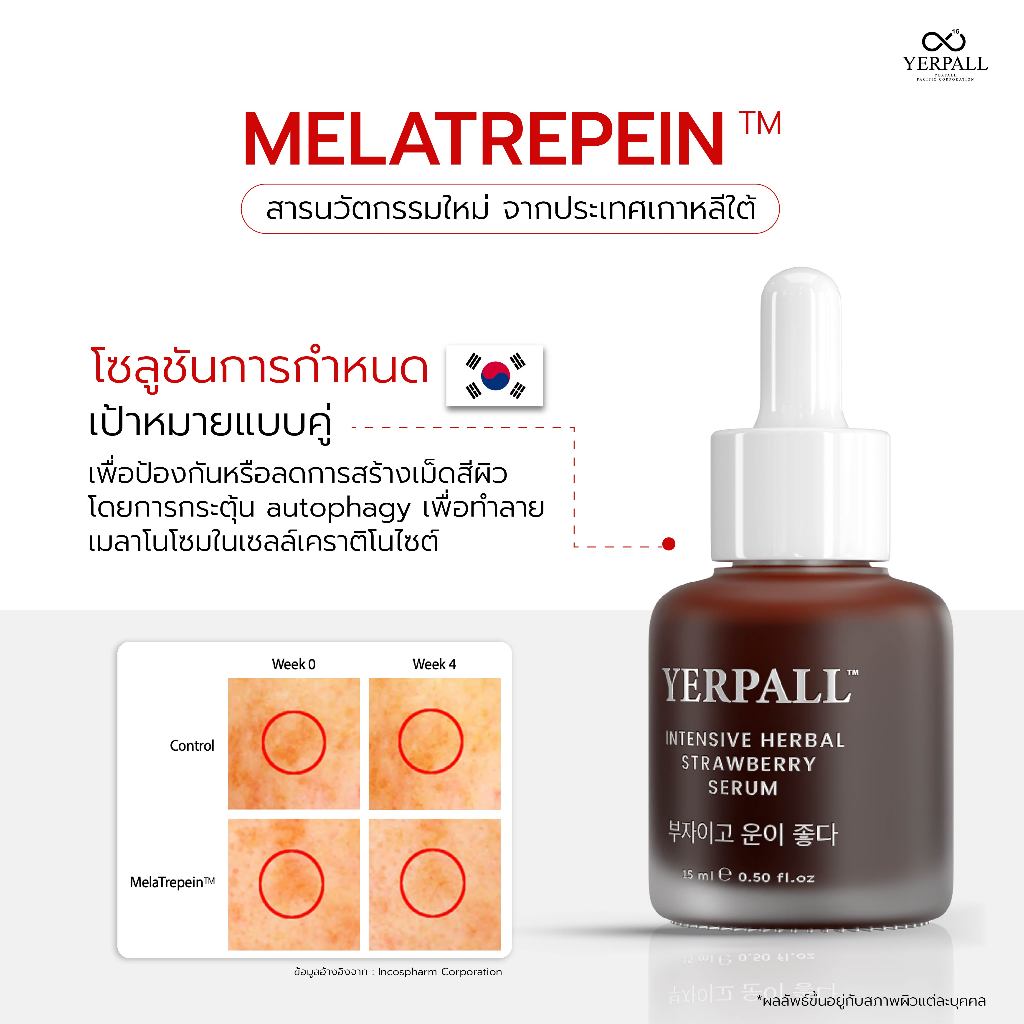 ภาพเพิ่มเติมของ เซรั่มสตอเบอรี่ สูตรใหม่ (แถมฟรี เฟิร์สแคร์ 1 ซอง)
