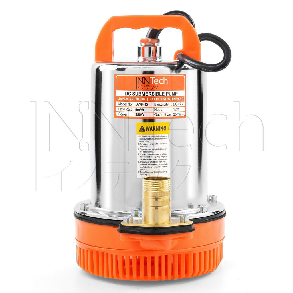 ภาพเพิ่มเติมของ InnTech ปั๊มแช่ ปั๊มจุ่ม ไดโว่ 1 นิ้ว 12V 350W ปั๊มโซล่าเซลล์ 12V DC Solar Pump ปั๊มน้ำ ปั๊มโซล่า โซล่าเซลล์ รุ่น DWP-12