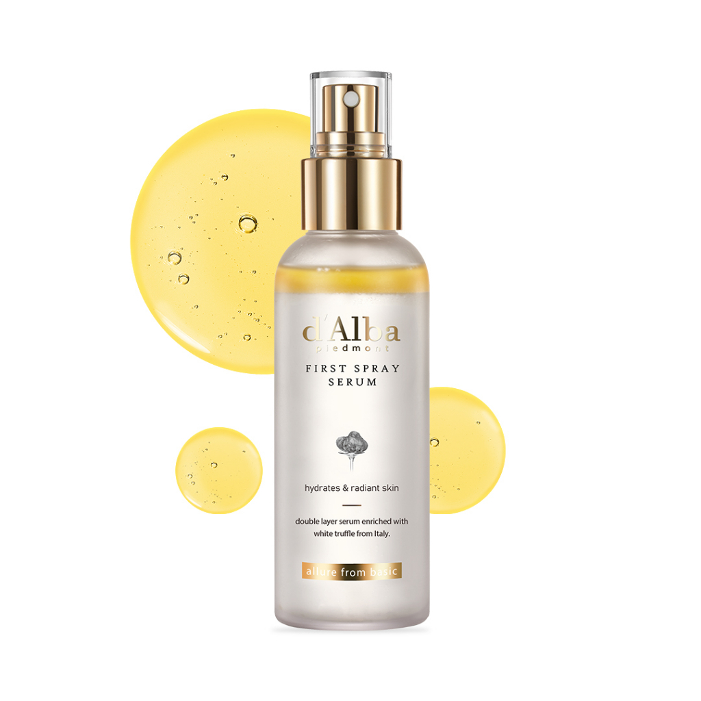 ภาพเพิ่มเติมของ d'Alba White Truffle First Spray Serum 50ml & 100ml ดัลบา ไวท์ ทรัฟเฟิล เฟิร์สสเปรย์เซรั่ม