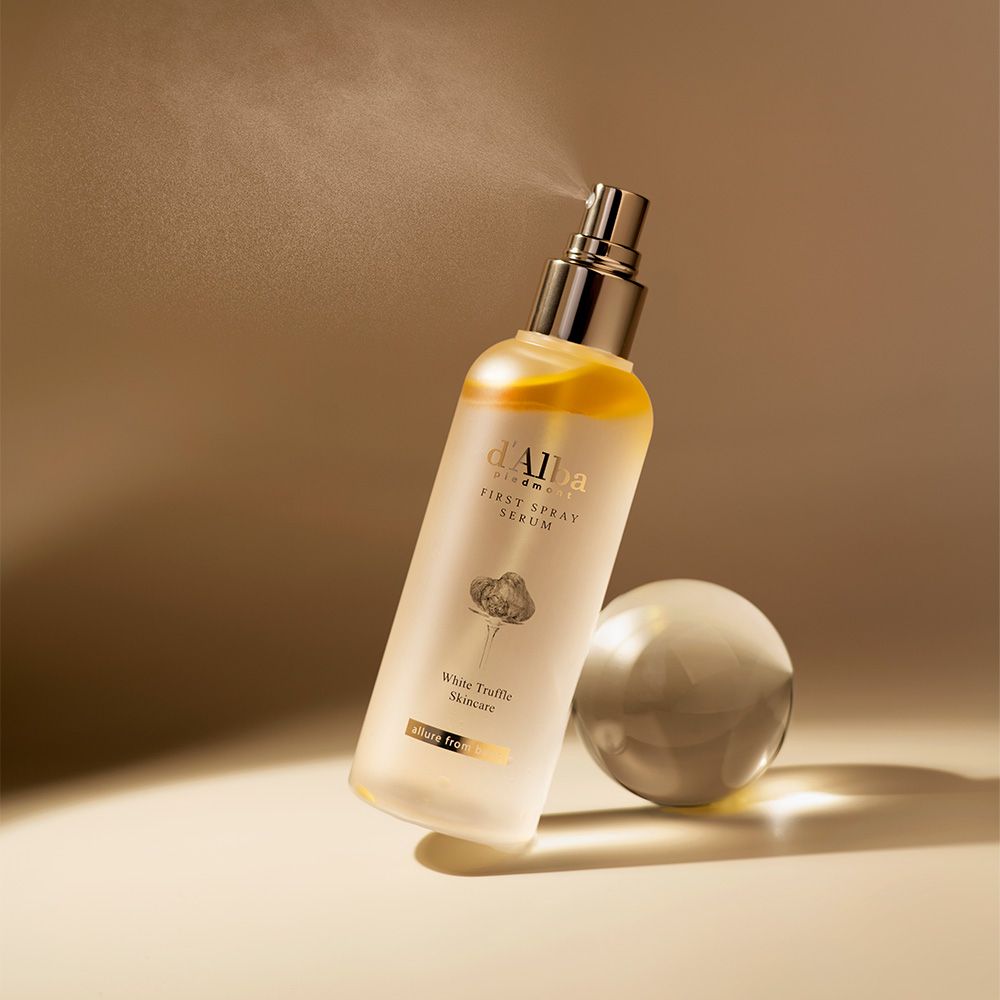 ภาพเพิ่มเติมของ d'Alba White Truffle First Spray Serum 50ml & 100ml ดัลบา ไวท์ ทรัฟเฟิล เฟิร์สสเปรย์เซรั่ม