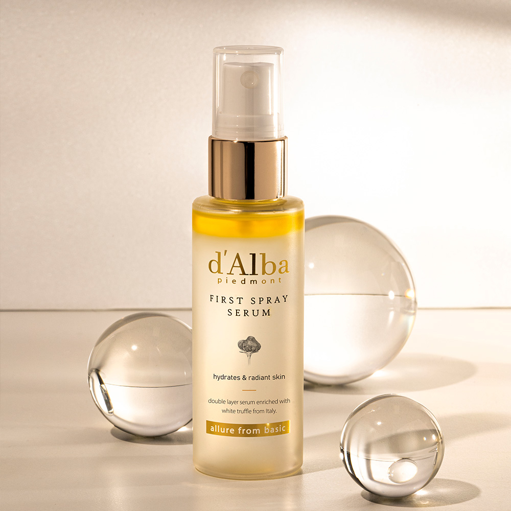 ภาพเพิ่มเติมของ d'Alba White Truffle First Spray Serum 50ml & 100ml ดัลบา ไวท์ ทรัฟเฟิล เฟิร์สสเปรย์เซรั่ม