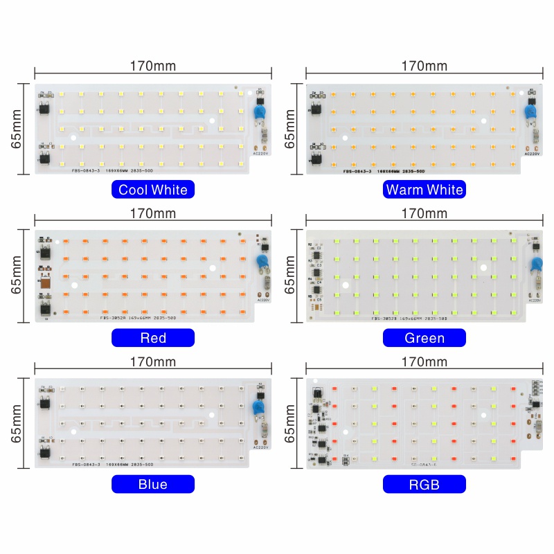 ภาพเพิ่มเติมของ Dselchun 50W LED น้ําท่วมชิป SMD 2835 กลางแจ้ง Floodlight Spotlight ลูกปัด AC 220V สําหรับ LED โคมไฟถนนภูมิทัศน์