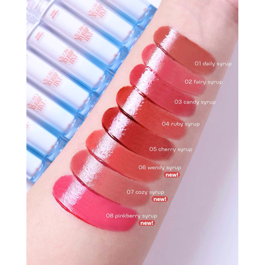 ภาพเพิ่มเติมของ 1 แท่ง  ลิปไซรัปบาเบล BABEL DELOONA GLOWY SYRUP TINT ลิปกลอสทินต์ทิ้งสเตน (2g.)