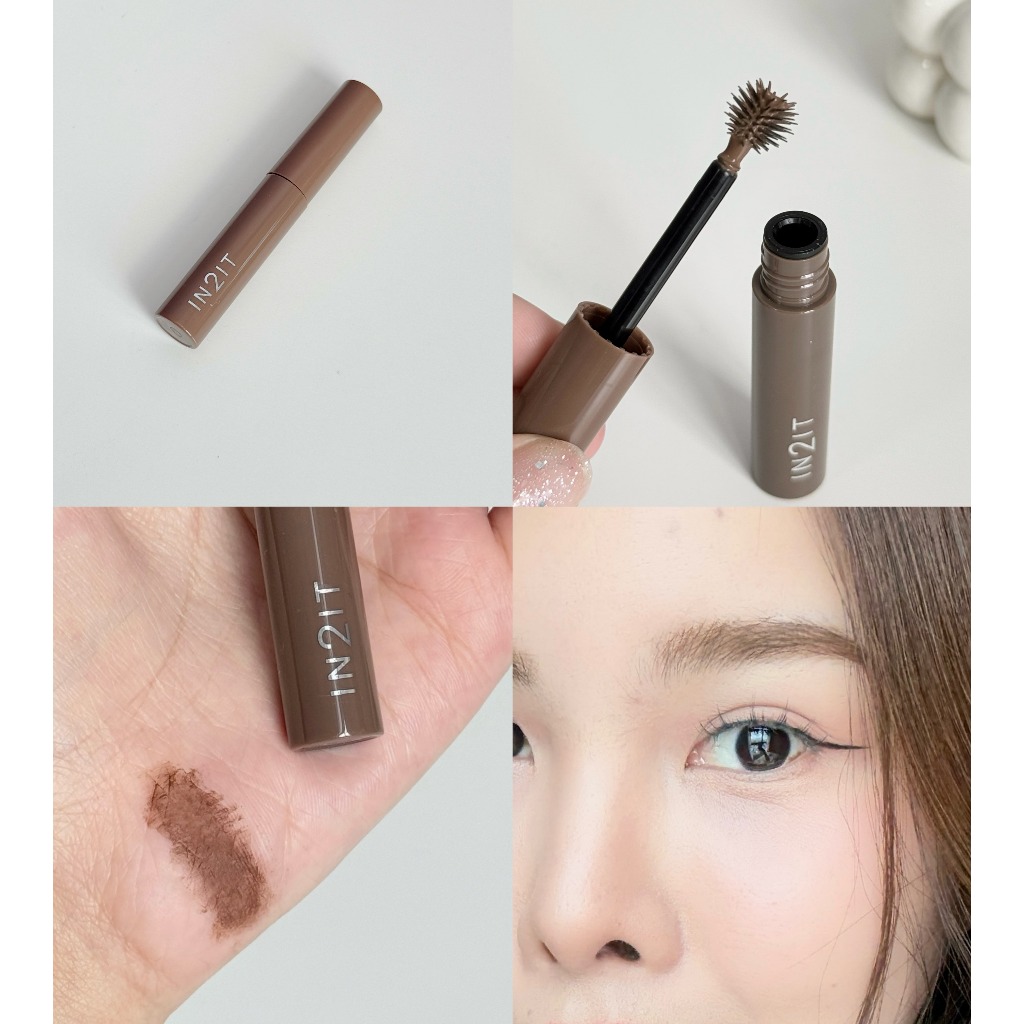 ภาพเพิ่มเติมของ (ส่งด่วน) IN2IT Sculpt & Style Brow Gel Mascara - มาสคาร่าคิ้ว (ขนาด 2.5 กรัม) [SBG]