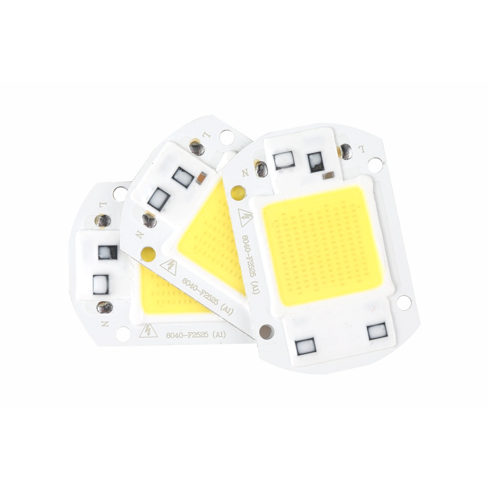 ภาพเพิ่มเติมของ Dselchun LED COB ชิป 110V 220V 10W 20W 30W 50W สมาร์ท IC ไม่ต้องใช้ไดร์เวอร์หลอดไฟ LED ลูกปัดสําหรับสปอตไลท์น้ําท่วม