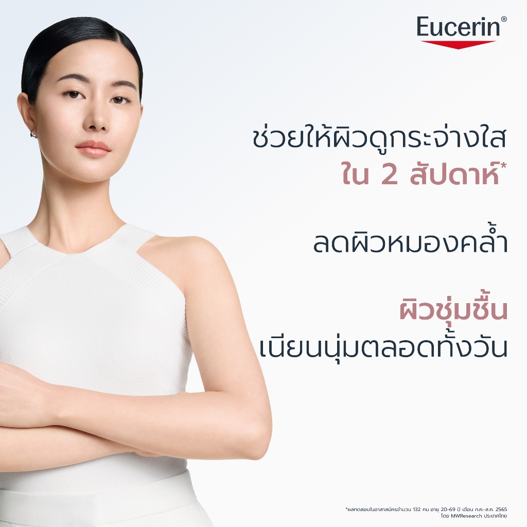 ภาพเพิ่มเติมของ Eucerin SPOTLESS BRIGHTENING THIAMIDOL SKIN TONE PERFECTING BODY LOTION 200ML บอดี้โลชั่นบำรุงผิวกระจ่างใส