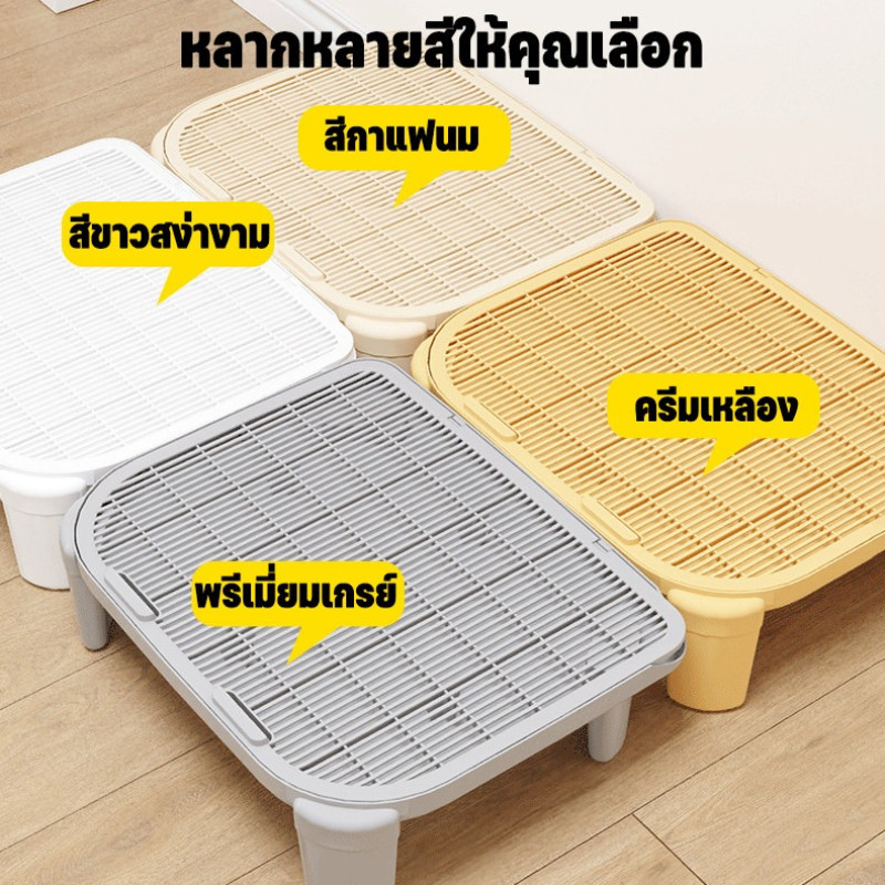 ภาพเพิ่มเติมของ 😺COD😺แผ่นดักทรายแมว บันไดห้องน้ำแมว 2 ชั้น ทำความสะอาดง่าย สะดวกต่อการใช้งาน ความจุขนาดใหญ่ ถอดออกได้3 สไตล์
