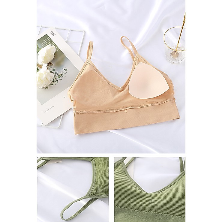 ภาพเพิ่มเติมของ PU เสื้อในผู้หญิงรุ่น B-012 สปอร์ตบราญี่ปุ่นสุดฮิต กระชับทรวงอก หลากสี ราคาถูกพร้อมส่ง