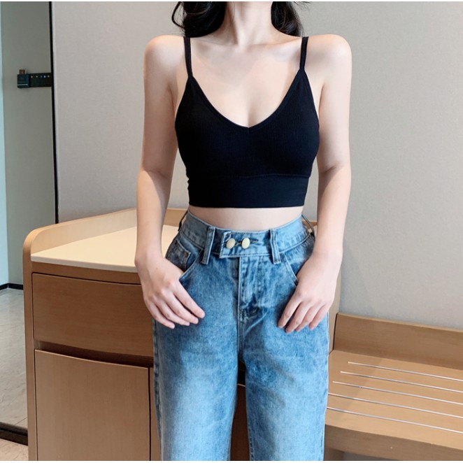 ภาพเพิ่มเติมของ PU เสื้อในผู้หญิงรุ่น B-012 สปอร์ตบราญี่ปุ่นสุดฮิต กระชับทรวงอก หลากสี ราคาถูกพร้อมส่ง