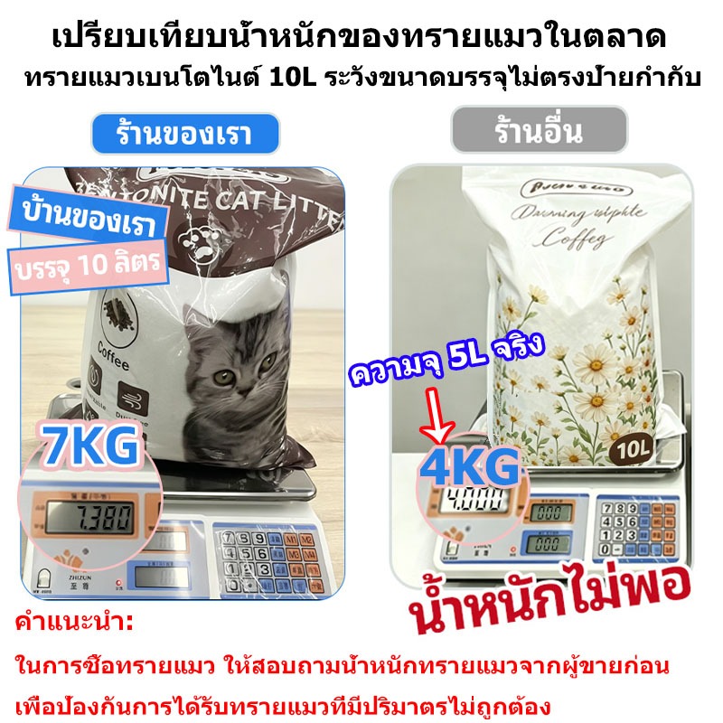 ภาพเพิ่มเติมของ FOLOPETS ทรายแมว 14ลิตร 10 ลิตร 5 ลิตร กลิ่นเบนโทไนท์ 100% ป้องกันการเจริญเติบโตของแบคทีเรีย