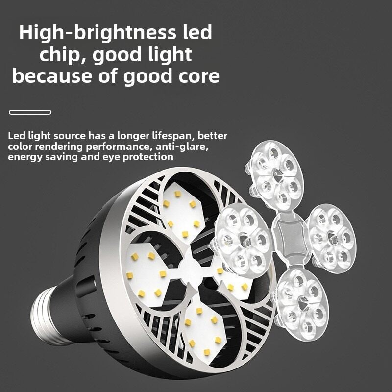 ภาพเพิ่มเติมของ Oeing LED Track Light น้ําท่วมหลอดไฟ PAR30 โคมไฟ 25W 35W 40W 45W E27 Warm Cool Neutral White Spotlight สําหรับร้านเสื้อผ้าห้องครัว 220V