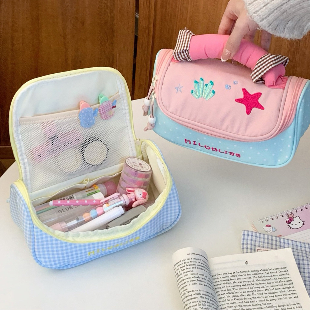 ภาพเพิ่มเติมของ FABLEME ✨ COSMETIC BAG SWEET DREAM กระเป๋าเครื่องสำอางค์