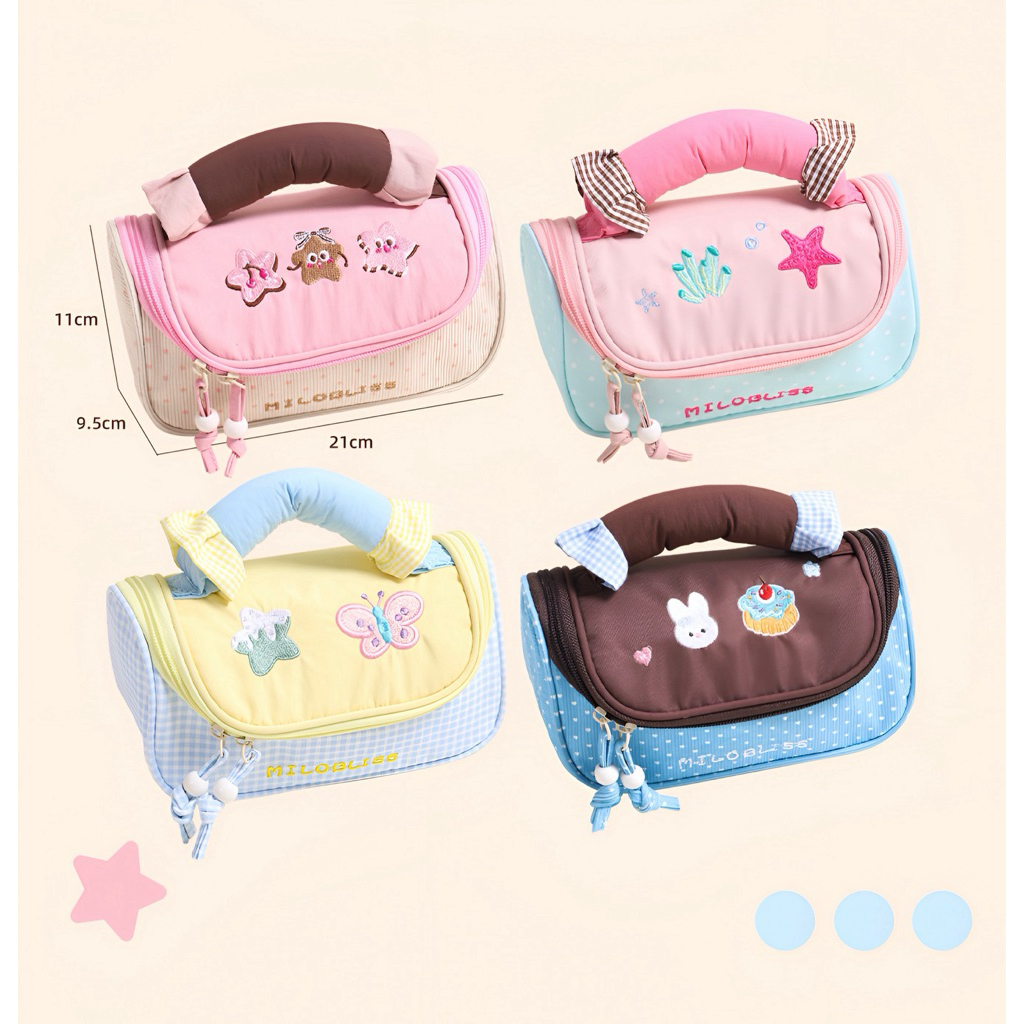 ภาพเพิ่มเติมของ FABLEME ✨ COSMETIC BAG SWEET DREAM กระเป๋าเครื่องสำอางค์
