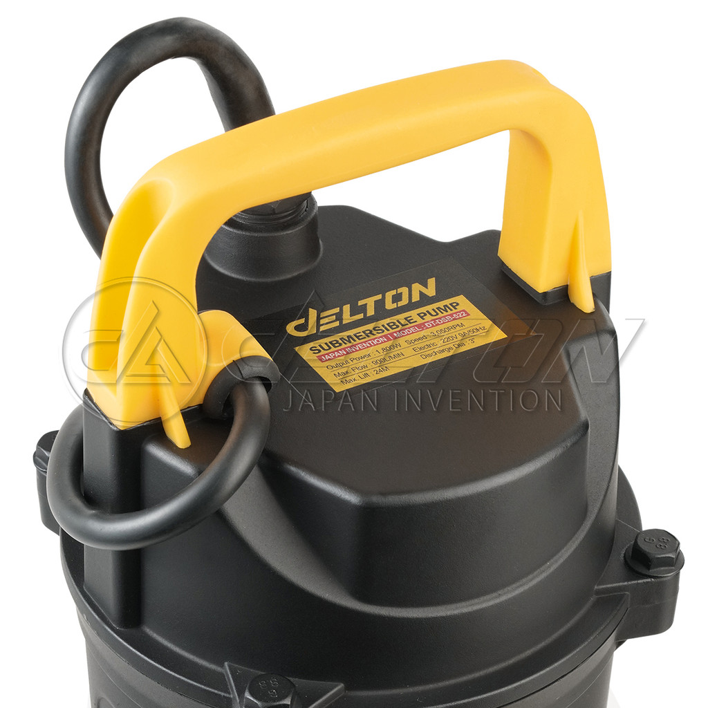 ภาพเพิ่มเติมของ DELTON ปั๊มแช่ 3 นิ้ว ปั๊มจุ่ม ไดโว่ ดูดโคลน 1,800W 2HP มอเตอร์ทองแดงแท้ 100% Divo แรงดันสูง รุ่น DT-DSB-522 (3 นิ้ว)
