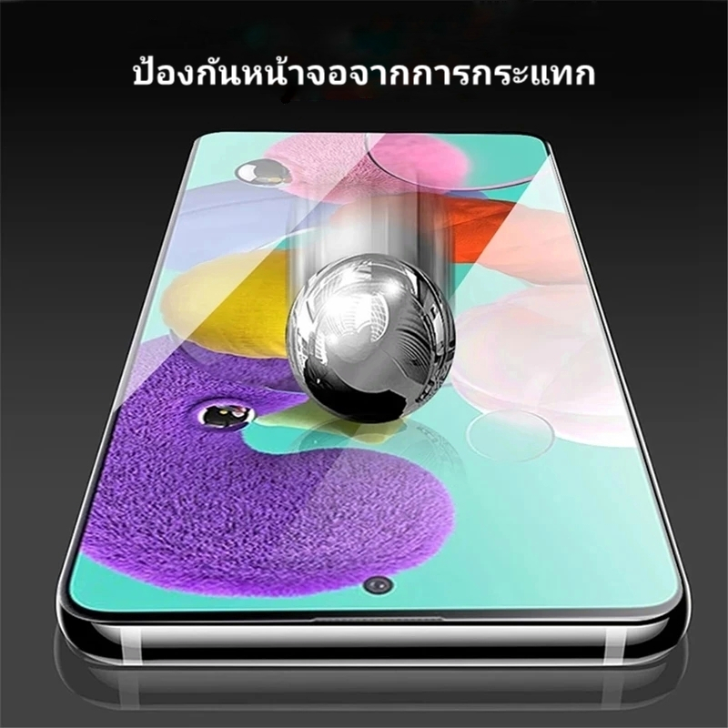 ภาพเพิ่มเติมของ ฟิล์มกระจกนิรภัยนำไปใช้กับ vivo Y18 Y02 Y03 Y28 Y36 Y33 Y35 Y21 Y20 Y100 Y200 Y15 แบบเต็มจอ 9D กาวเต็มแผ่น