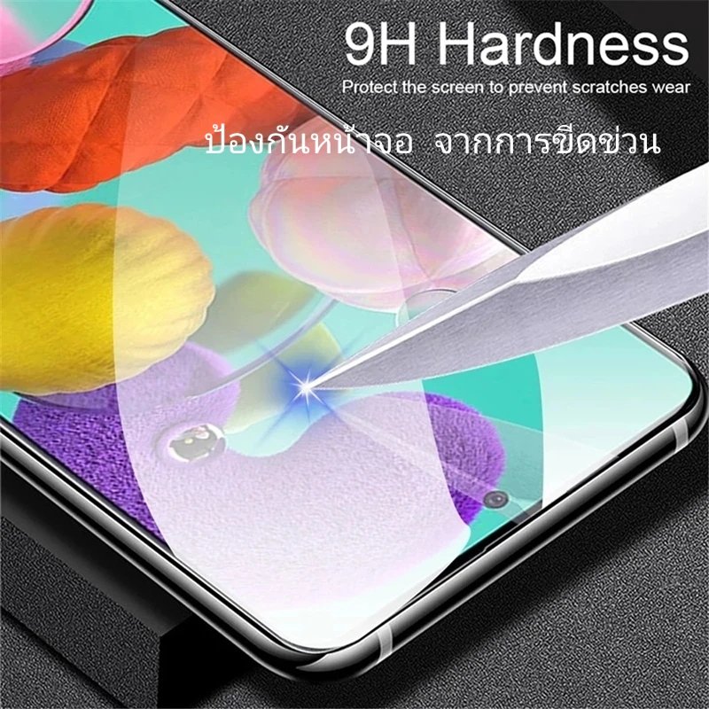 ภาพเพิ่มเติมของ ฟิล์มกระจกนิรภัยนำไปใช้กับ vivo Y18 Y02 Y03 Y28 Y36 Y33 Y35 Y21 Y20 Y100 Y200 Y15 แบบเต็มจอ 9D กาวเต็มแผ่น