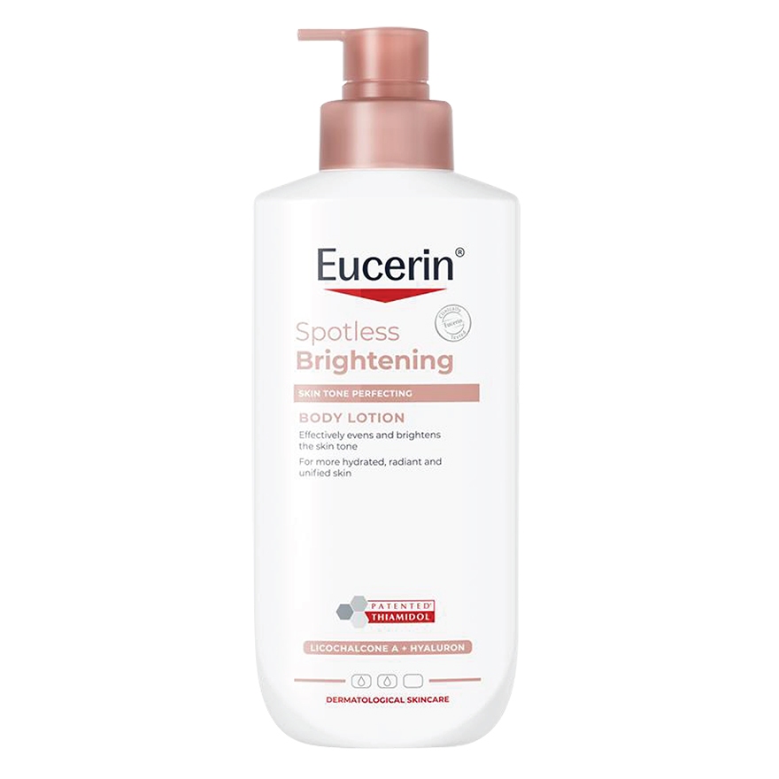 ภาพเพิ่มเติมของ Eucerin SPOTLESS BRIGHTENING SKIN TONE PERFECTING BODY LOTION 400ml บอดี้โลชั่นบำรุงผิวกระจ่างใส