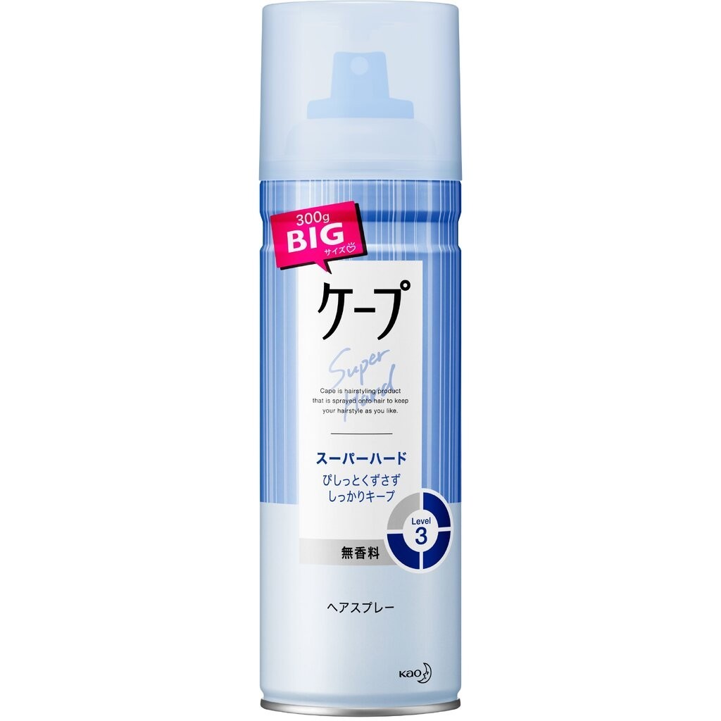 ภาพเพิ่มเติมของ KAO cape 3D สเปรย์ล็อคลอน 2 ขนาด (180/300g) 3 สูตร (เขียว Nature & Keep/ฟ้า Super Hard/ม่วง Extra Keep)
