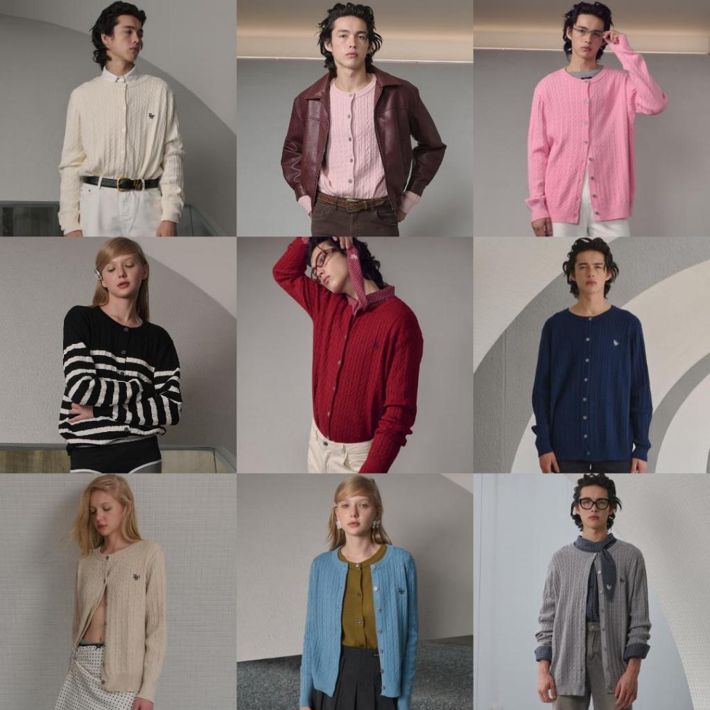 ภาพเพิ่มเติมของ Bemingtop643(S-XL) - BMG Knit Cardigan(Pre 15-20 วัน)