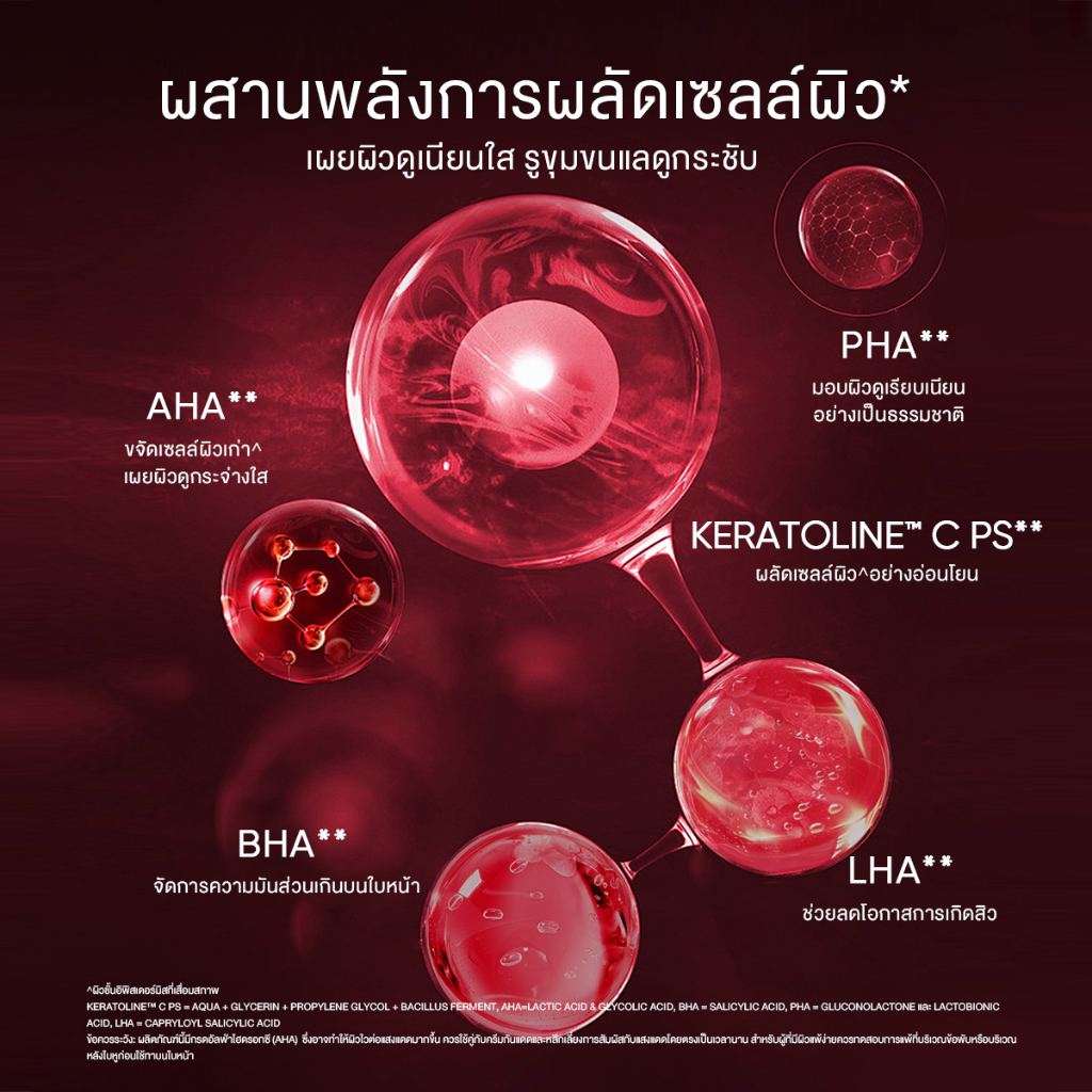ภาพเพิ่มเติมของ [new]SKINTIFIC AHA BHA PHA LHA PEELING SOLUTION ผลัดผิวเสีย เผยผิวดูเนียนนุ่ม รูขุมขนดูกระชับ อัพผิวดูกระจ่างใส