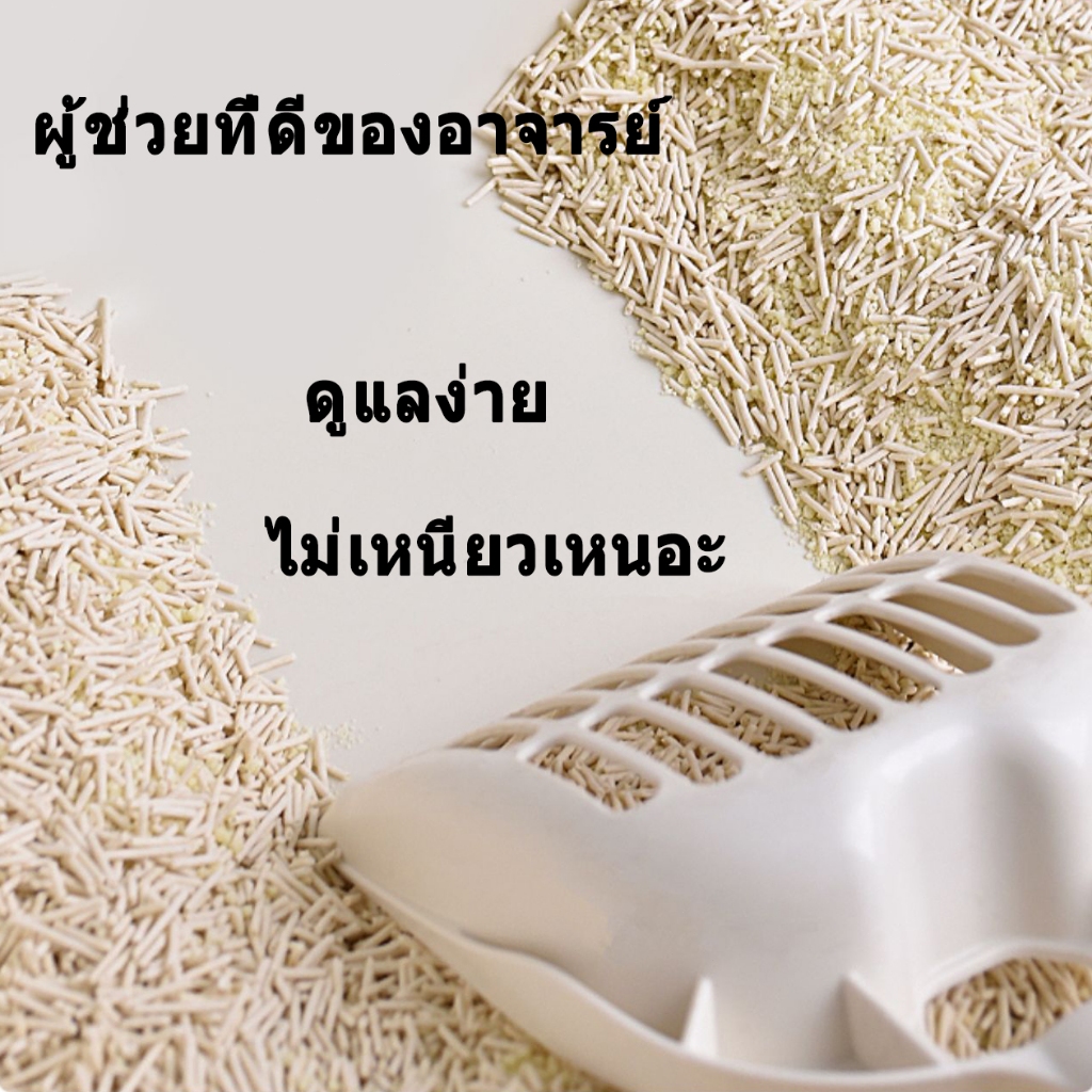 ภาพเพิ่มเติมของ 🏆 ทรายแมว 12L เบนโทไนท์ทรายแมว ทรายเต้าหู้ออร์แกนิค ผลิตจากกากถั่วเหลืองธรรมชาติ ทรายแมว จับตัวเป็นก้อนเร็ว Cat Litter