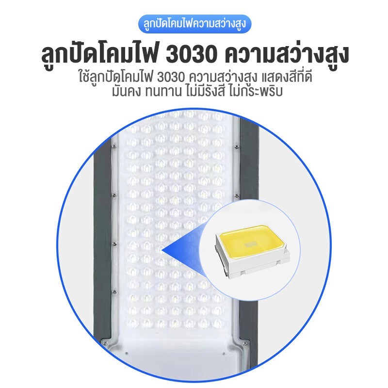 ภาพเพิ่มเติมของ สปอร์ตไลท์ ไฟLED ไฟถนน กันน้ํา โคมไฟถนน ไฟถนนวิศวกรรม 400W ทนทานต่อพายุและฟ้าผ่า สปอตไลท์ น้ำท่วม