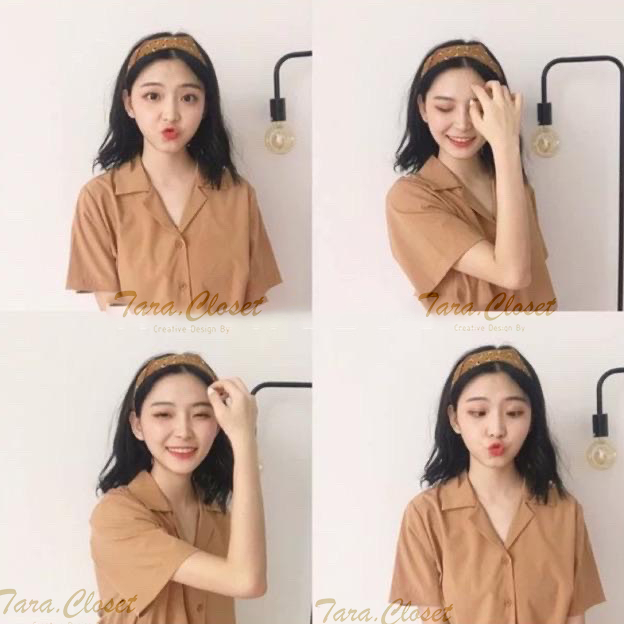 ภาพเพิ่มเติมของ IT019 TARA Shirt Hawaii มีมากกว่า 25 สี เชิ้ตแขนสั้น คอปกฮาวาย กระดุมหน้า เนื้อผ้าไหมอิตาลีอย่างดี ใส่สบาย ไม่ร้อน