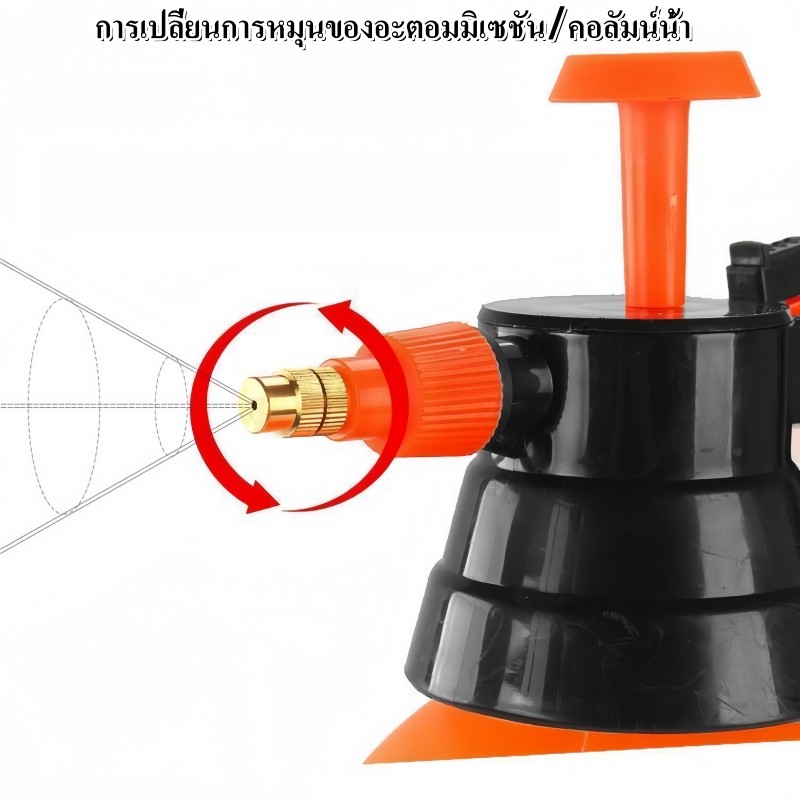 ภาพเพิ่มเติมของ COD การป้องกันน้ําท่วม กระบอกพ่นยาฆ่าเชื้อ พ่นแอลกอฮอล์ กระบอกฉีดน้ำแรงดัน แรงดันฟ๊อกกี้ถังพร้อมหัว 2L 3Lถังฉีดพ่นยา