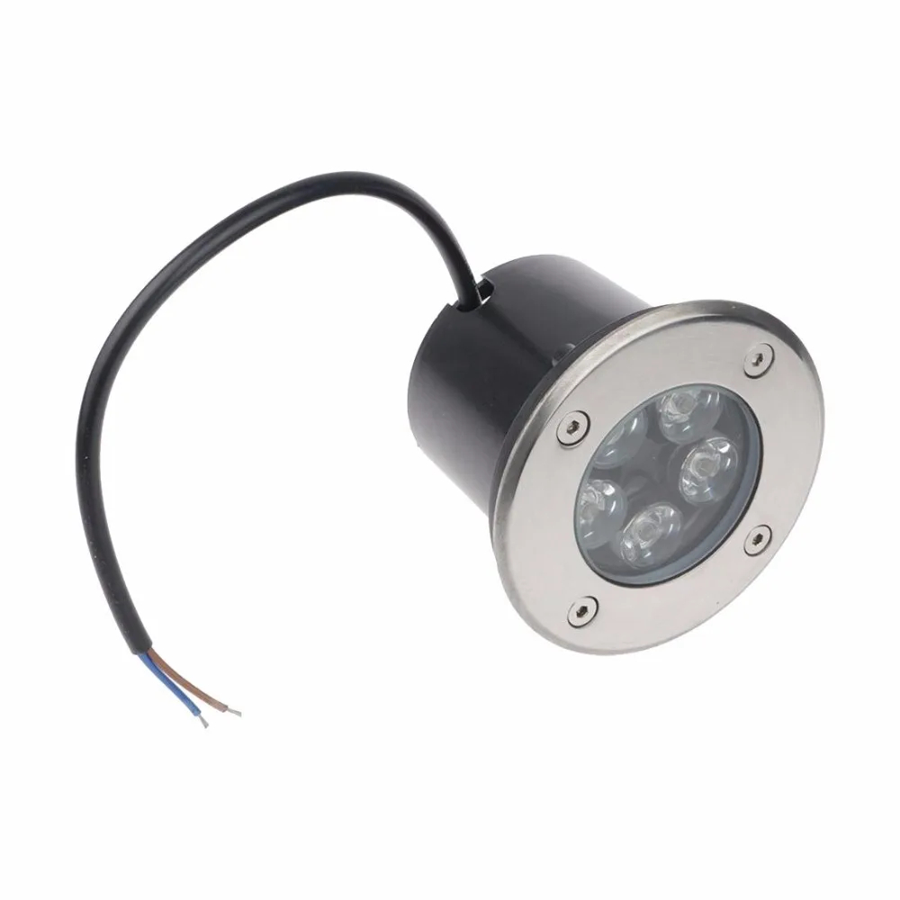 ภาพเพิ่มเติมของ IP68 LED โคมไฟใต้ดิน 6W 9W บันไดแบบฝังน้ําท่วมสปอตไลท์พื้นดินกันน้ํากลางแจ้งสวน 220V 12V