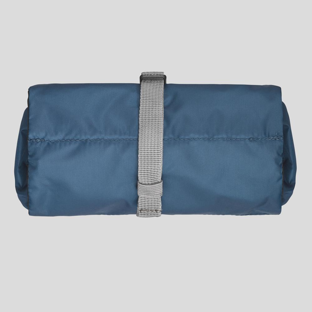 ภาพเพิ่มเติมของ Decathlon Ultra Light And Compact Toiletry Bag กระเป๋าใส่อุปกรณ์อาบน้ำแบบพับได้น้ำหนักเบาเป็นพิเศษสำหรับเทรคกิ้ง - Blue