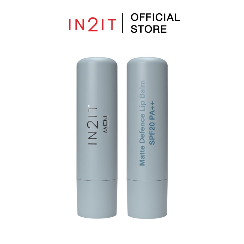 ภาพเพิ่มเติมของ IN2IT MEN MATTE DEFENCE LIP BALM SPF20 PA++ ลิปบาล์มแมตต์ บำรุงพร้อมกันแดด [MMLB]