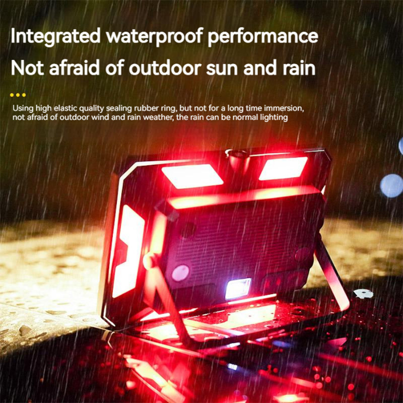 ภาพเพิ่มเติมของ Kxk-686 XPE LED 1000LM ไฟทํางานน้ําท่วม Type-C ชาร์จแบตเตอรี่ในตัว IP44 กันน้ํากลางแจ้งทํางาน Camping โคมไฟ