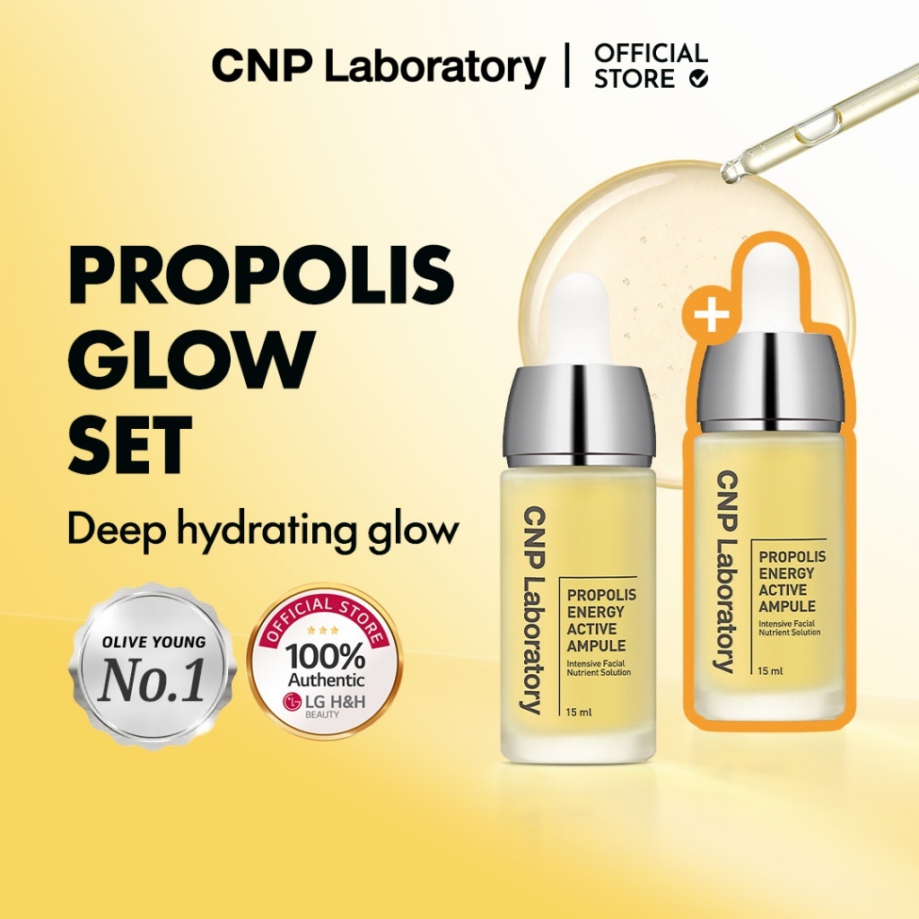 ภาพเพิ่มเติมของ [CNP] Propolis Centella Energy Active Ampule (15ml / 1+1 special set) | บำรุงล้ำลึก เติมความชุ่มชื้น ผิวกระจ่างใส เสริมเกราะป้องกันผิว | LG H&H Beauty