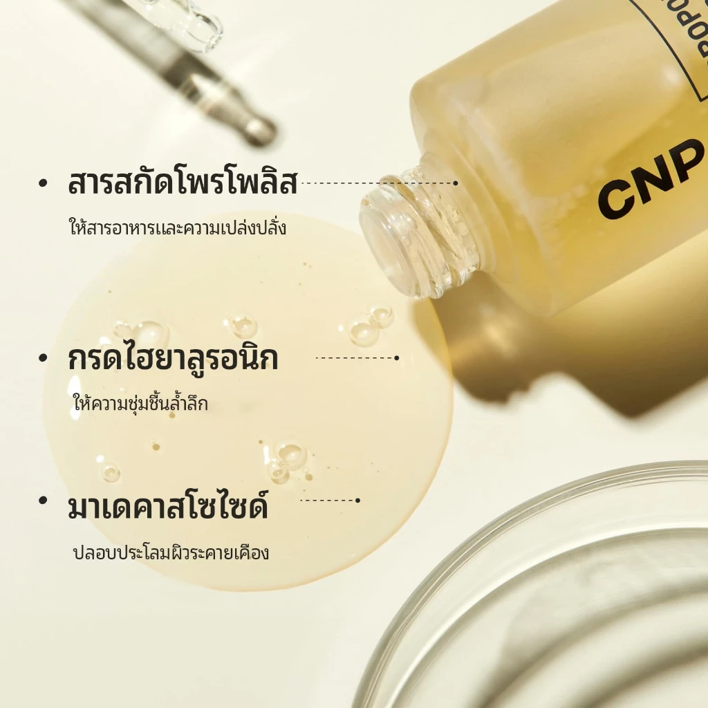 ภาพเพิ่มเติมของ [CNP] Propolis Centella Energy Active Ampule (15ml / 1+1 special set) | บำรุงล้ำลึก เติมความชุ่มชื้น ผิวกระจ่างใส เสริมเกราะป้องกันผิว | LG H&H Beauty