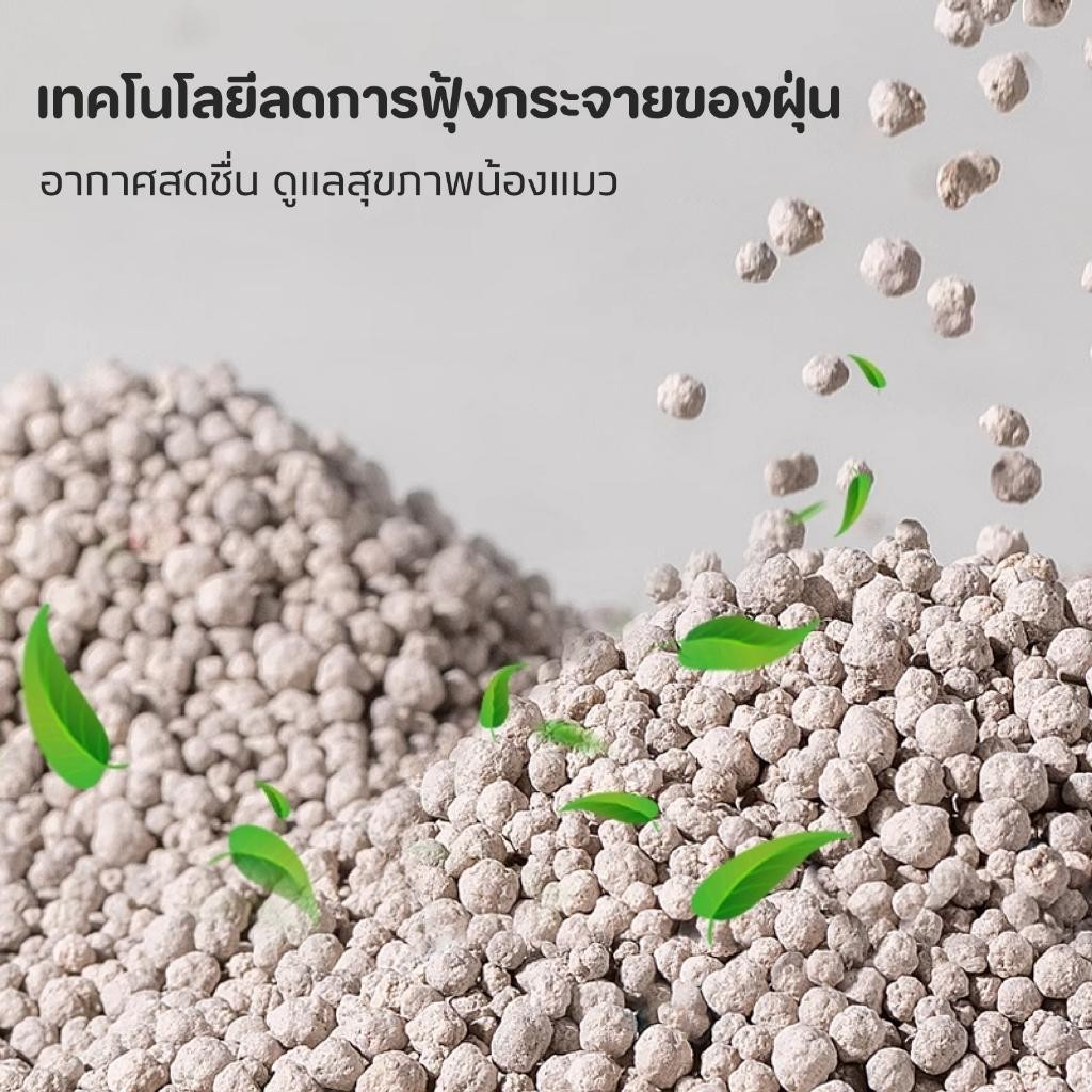 ภาพเพิ่มเติมของ 【PET RECORD】ทรายแมว 10ลิตร 5ลิตร  กลิ่นเบนโทไนท์ 100% ป้องกันการเจริญเติบโตของแบคทีเรีย