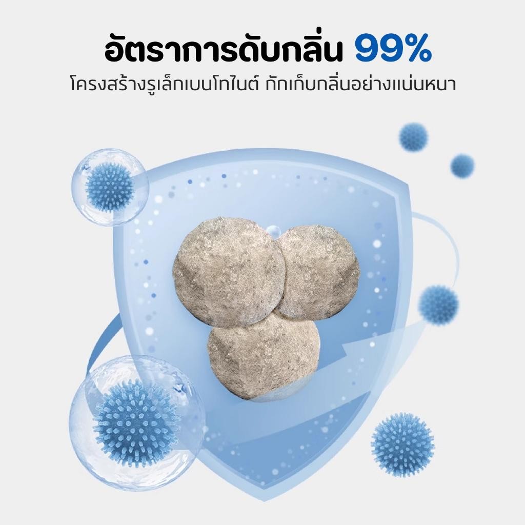 ภาพเพิ่มเติมของ 【PET RECORD】ทรายแมว 10ลิตร 5ลิตร  กลิ่นเบนโทไนท์ 100% ป้องกันการเจริญเติบโตของแบคทีเรีย