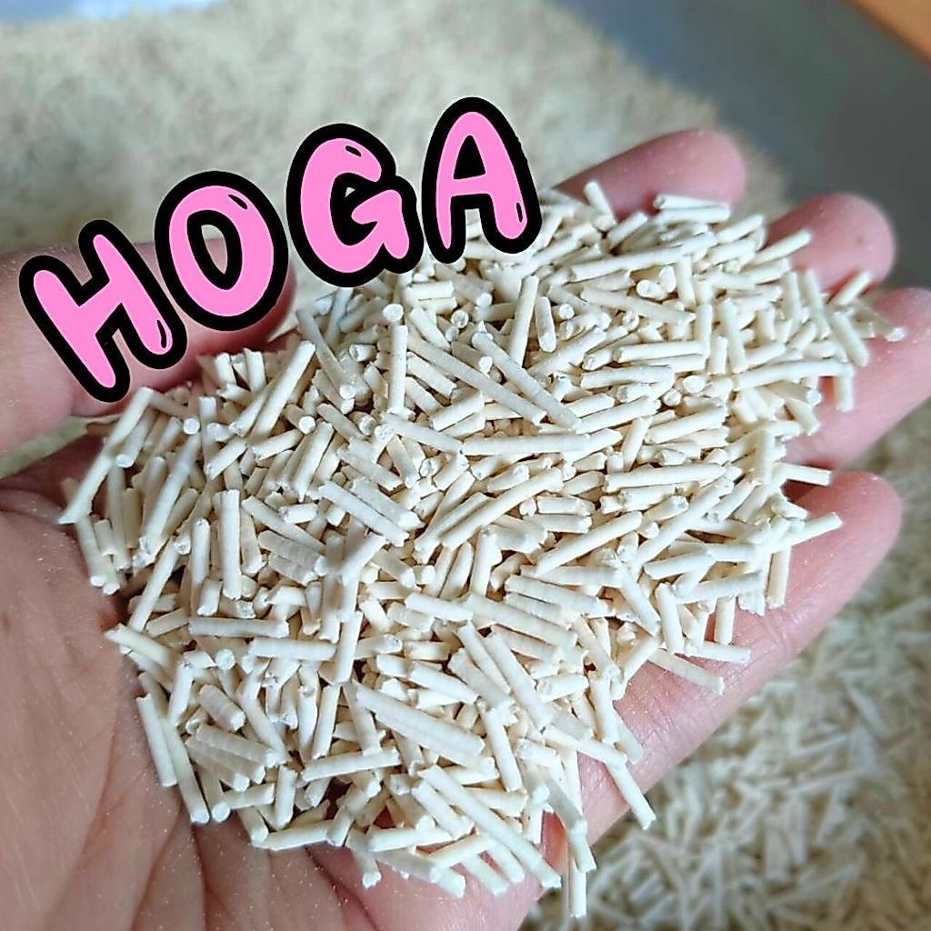 ภาพเพิ่มเติมของ โปร 6 ถุง ทรายแมว เต้าหู้ HOGA ทิ้งชักโครกได้ ฝุ่นน้อย ทรายเต้าหู้ชนิดแท่ง