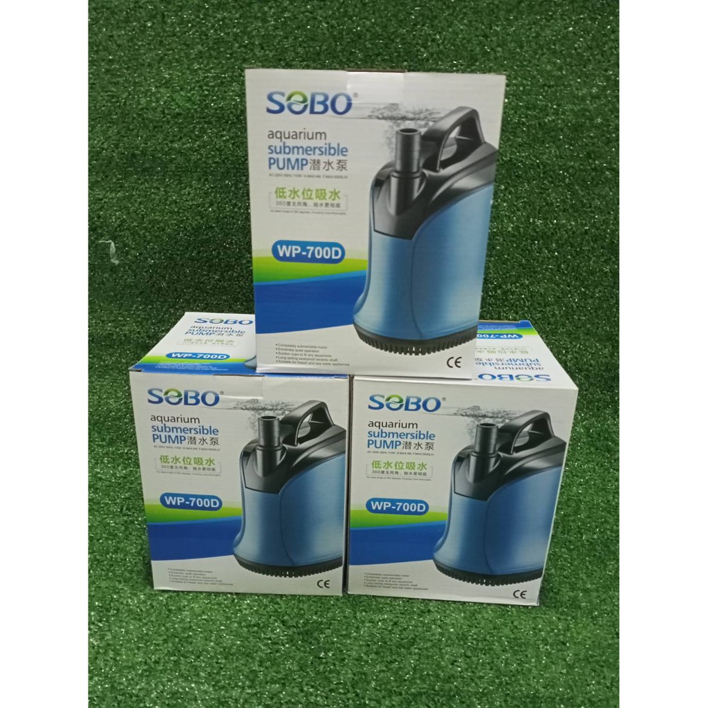 ภาพเพิ่มเติมของ ปั๊มน้ำ SOBO WP-300D, WP-500D, WP-600D, WP-700D, ปั๊มน้ำไดโว่ คุณภาพยอดนิยม(ราคาถูก)