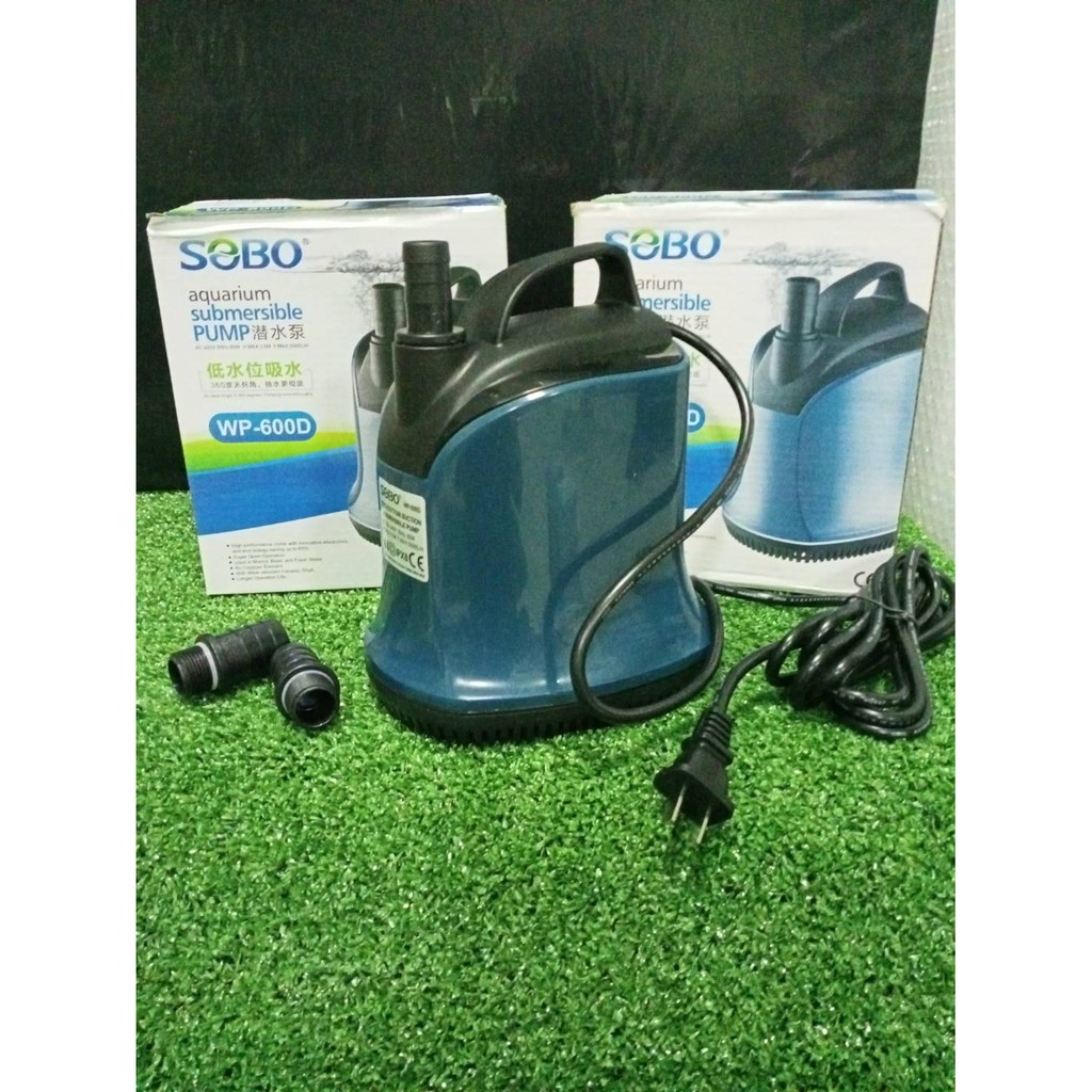 ภาพเพิ่มเติมของ ปั๊มน้ำ SOBO WP-300D, WP-500D, WP-600D, WP-700D, ปั๊มน้ำไดโว่ คุณภาพยอดนิยม(ราคาถูก)