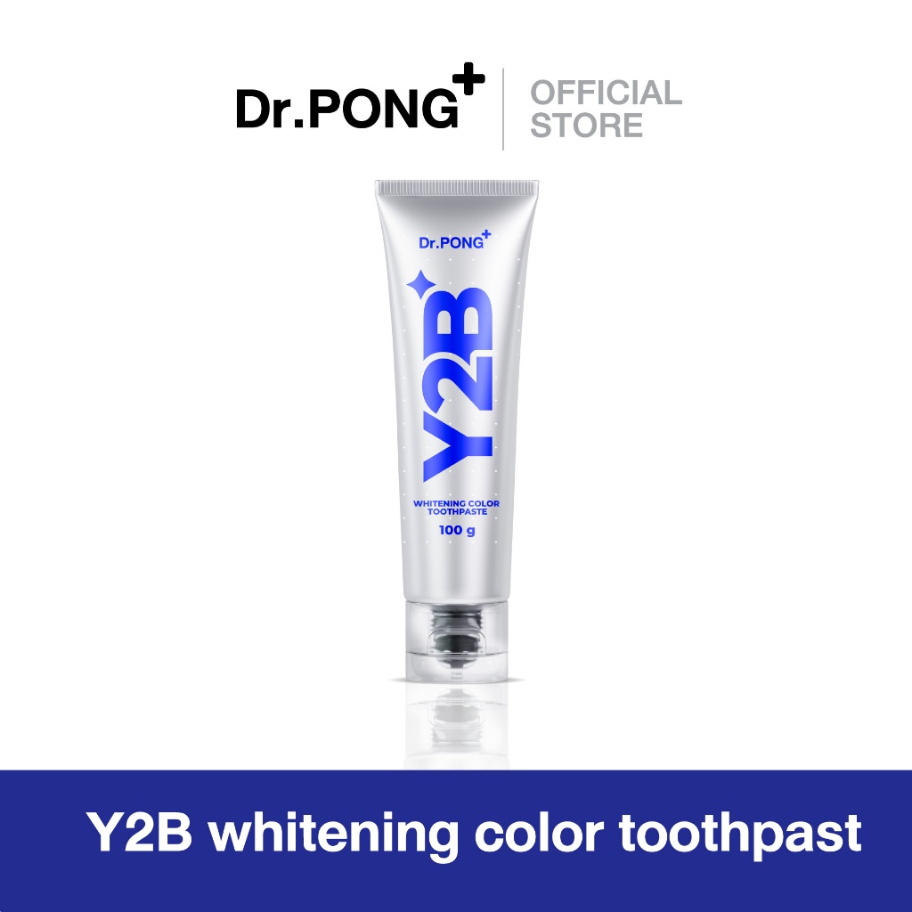 ภาพเพิ่มเติมของ Dr.PONG Y2B WHITENING COLOR SET (TOOTHPASTE+TOOTH GEL) ยาสีฟัน