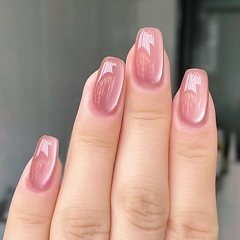 ภาพเพิ่มเติมของ 【Local】BORN PRETTY สีชมพูลูกปัดแก้วคริสตัลแมวตาแม่เหล็กเจลเล็บ Freedom Land Jelly กึ่งถาวร Soak Off UV เจลเคลือบเงา 10ml