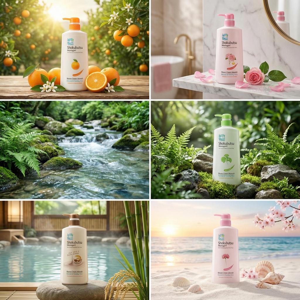 ภาพเพิ่มเติมของ 1 แถม 1 ครีมอาบน้ำ โชกุบุสซึ Shokubutsu Monogatari Shower สูตรอ่อนโยน บำรุงผิวนุ่มชุ่มชื่น ระงับกลิ่นกาย 500 มล.