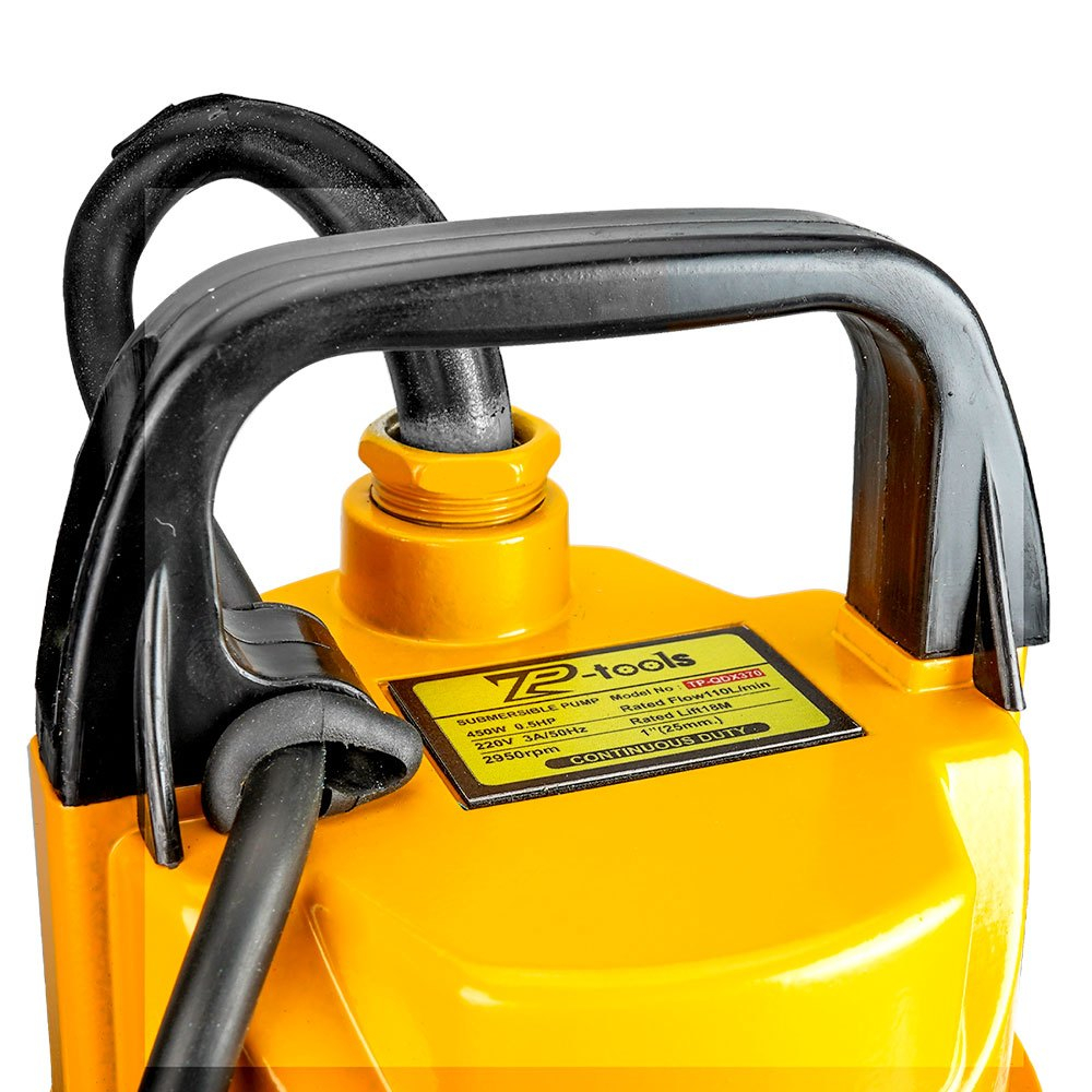 ภาพเพิ่มเติมของ TP TOOLS ปั๊มแช่ ปั๊มจุ่มไดโว่ 1 นิ้ว 450W ปั๊มแช่ไฟฟ้า 0.5HP มอเตอร์ทองแดงแท้ Divo Submersible Pump รุ่น TP-QDX370