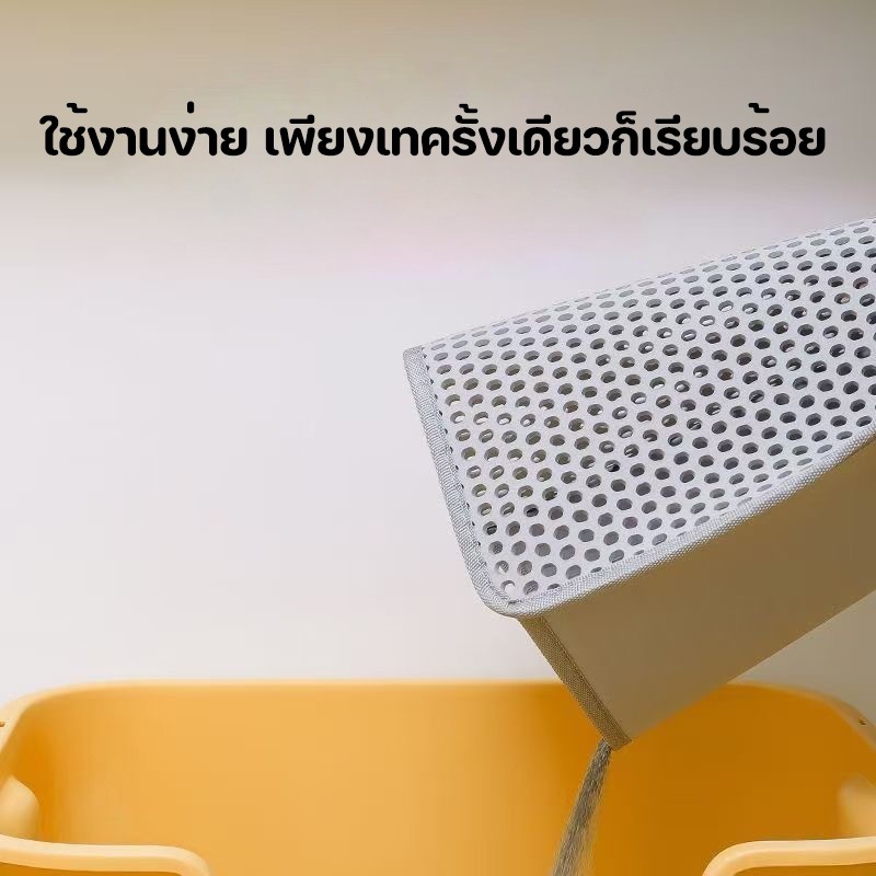 ภาพเพิ่มเติมของ 120x70cm!!!!! แผ่นดักทรายแมว พรม 2 ชั้น EVA แผ่นดักทรายแมวขนาดใหญ่พิเศษ สามารถนำทรายกลับมาใช้ไหม่ได้