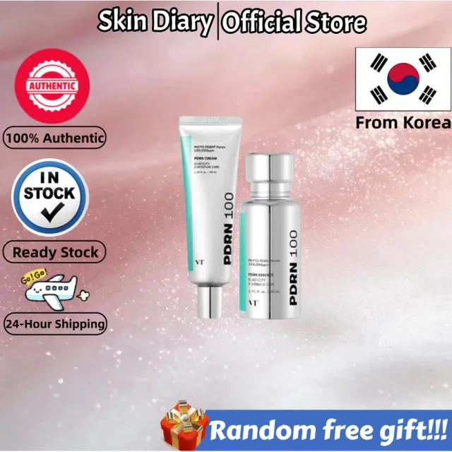 [VT] PDRN ESSENCE 100 30ml /PDRN Cream 100 50ml/บํารุงอย่างลึกและเพิ่มความยืดหยุ่นของผิว