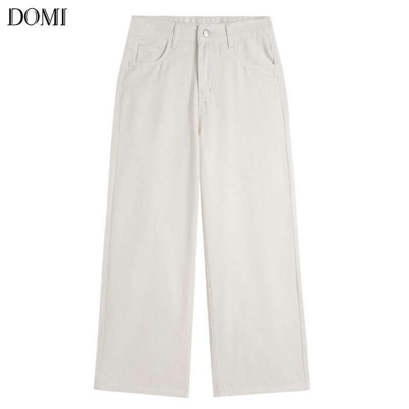 ภาพเพิ่มเติมของ DOMI - (S-3XL) กางเกงยีนส์เอวสูง ทรงลิซ่า กระบอกใหญ่ ทรงสวย ใส่สบาย แมทง่าย ใส่ได้ทุกลุค