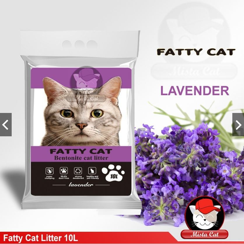 ภาพเพิ่มเติมของ คุ้มสุดๆ ทรายเเมวภูเขาไฟFatty cat กลิ่นหอม10 ลิตร จับตัวเป็นก้อนมีขนาดเล็กกว่าทรายเม็ดกลมทั่วไป ใช้งานได้นาน
